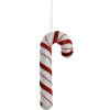 Ciondolo decorativo Clayre & Eef Candy Cane Bianco Rosso 8x3x20 cm