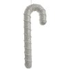 Clayre & Eef 66184 Ciondolo a forma di bastoncino di zucchero Bianco 12x4x33 cm Plastica Glitterata