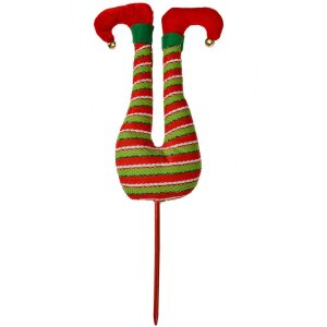 Clayre & Eef Decorazione natalizia con gambe da elfo...