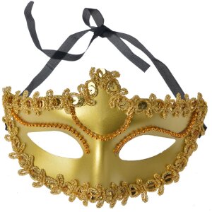 Clayre & Eef 66191 Maschera Oro 18x10x10 cm Classica...