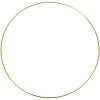 Clayre & Eef 66200L Anello decorativo Oro Ø 40x1 cm Metallo