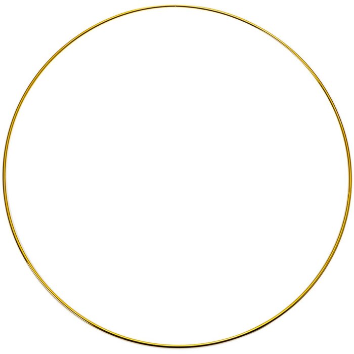 Clayre & Eef 66200M Anello decorativo Oro Ø30x1cm