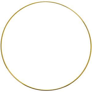 Clayre & Eef 66200M Anello decorativo Oro Ø30x1cm