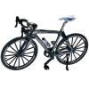 Clayre & Eef 66203 Modello Bicicletta Grigio Nero 20x5x12 cm Decorazione in Ferro e Plastica
