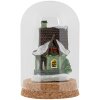 Campana di vetro Clayre & Eef Ø8x12cm Trasparente con base in sughero Decorazione