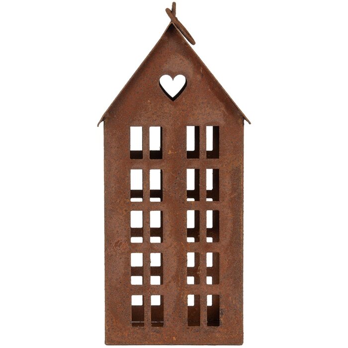 Clayre & Eef 6Y5792 Decorazione casa in metallo marrone 13x11x30 cm Stile country