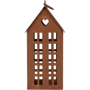 Clayre & Eef 6Y5792 Decorazione casa in metallo marrone 13x11x30 cm Stile country