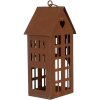 Clayre & Eef 6Y5792 Decorazione casa in metallo marrone 13x11x30 cm Stile country