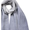 Juleeze sciarpa grigia 32x220 cm con frange morbida ed elegante