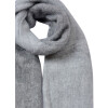 Juleeze JZSC0835G Sciarpa Grigio 40x240 cm Donna con frange Extra Lungo