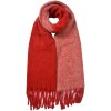 Juleeze JZSC0835R Sciarpa rossa 40x240 cm Sciarpa da donna con frange