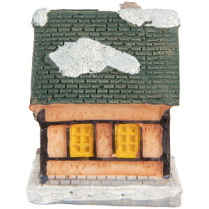 Clayre & Eef 6PR5733 Decorazione Casa con LED Arancione Verde 6x5x6 cm