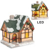 Clayre & Eef 6PR5733 Decorazione Casa con LED Arancione Verde 6x5x6 cm