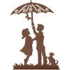 Clayre & Eef 6Y5781 Decorazione bambini in metallo figura stile country 21x5x31 cm