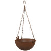Clayre & Eef 6Y5793 Ciotola pensile per uccelli marrone antico 30x21x14/50 cm