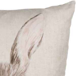Clayre & Eef KT021.422 Copricuscino Bunny Beige 45x45...