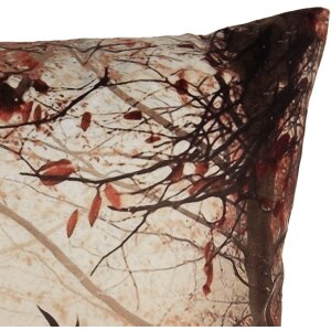 Clayre & Eef KT021.414 Copricuscino 45x45 cm Marrone Arancione Motivo cervo