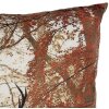 Copri cuscino Clayre & Eef motivo cervo marrone arancione 45x45 cm stile country