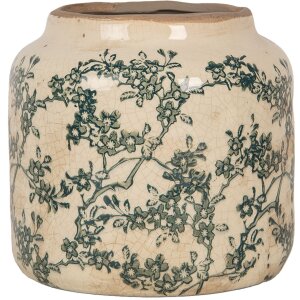 Vaso da fiori Clayre & Eef Beige-Verde...