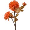 Clayre & Eef 6PL0387O Fiore artificiale arancione marrone 10x10x66 cm