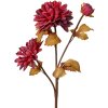 Clayre & Eef 6PL0387R Fiore artificiale rosso-marrone 10x10x66 cm