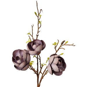 Clayre & Eef 5PL0169BL Ramo decorativo Viola Marrone...