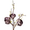 Clayre & Eef 5PL0169BL Ramo decorativo Viola Marrone 106 cm Plastica