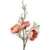 Clayre & Eef Ramo decorativo con fiori rosa marrone 106 cm Plastica