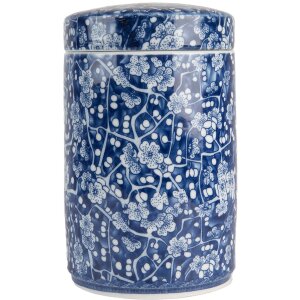Clayre & Eef 6CE2139 Vaso decorativo con coperchio...