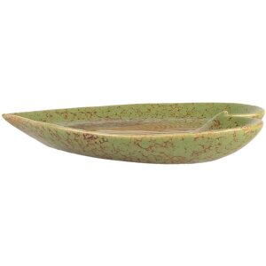 Clayre & Eef 6CE2154 Ciotola Verde Foglia Marrone...