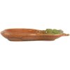 Clayre & Eef 6CE2155 Ciotola Zucca in ceramica arancione verde 17x10x2 cm