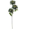 Clayre & Eef ramo decorativo fiori verde 64cm plastica aspetto naturale