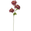 Clayre & Eef Ramo decorativo con fiori viola 64 cm Plastica