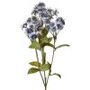 Clayre & Eef ramo decorativo fiori blu 8x8x63 cm plastica blu-verde
