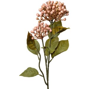 Clayre & Eef 6PL0386P Fiore artificiale rosa verde...
