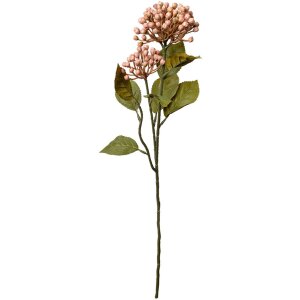 Clayre & Eef 6PL0386P Fiore artificiale rosa verde 8x7x53 cm plastica