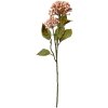 Clayre & Eef 6PL0386P Fiore artificiale rosa verde 8x7x53 cm plastica