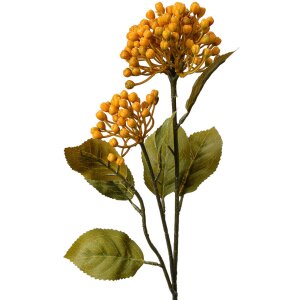 Clayre & Eef 6PL0386Y Fiore artificiale giallo verde...
