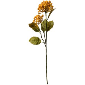Clayre & Eef 6PL0386Y Fiore artificiale giallo verde 8x7x53 cm Plastica