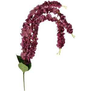 Clayre & Eef 6PL0388PA Ghirlanda di fiori artificiali viola verde 6x6x108 cm