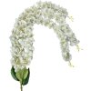 Clayre & Eef 6PL0388W Ghirlanda di fiori artificiali verde bianco 6x6x108 cm