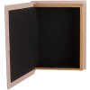 Clayre & Eef 66258 Set di 3 scatole portaoggetti in legno retro vintage Beige Brown