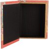 Set di scatole portaoggetti Clayre & Eef design libro Natale 3 pezzi legno