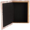 Clayre & Eef Scatole di stoccaggio Paris Set di 3 libri vintage beige blu