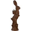 Clayre & Eef 5MG0056 Decorazione Coniglio Marrone 29x20x91 cm Ossido di magnesio