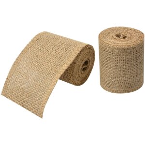 Clayre & Eef 66212 Nastro juta marrone 5x600 cm per...