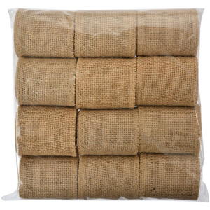 Clayre & Eef 66212 Nastro juta marrone 5x600 cm per...