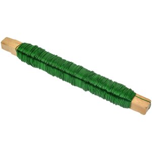 Clayre & Eef 66214 Filo di ferro verde Ø 2x14...