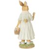 Clayre & Eef 6PR5449 Decorazione Coniglio Beige Giallo 15x12x32 cm
