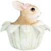 Clayre & Eef 6PR5450 Decorazione Coniglio Beige Verde 12x12x12 cm